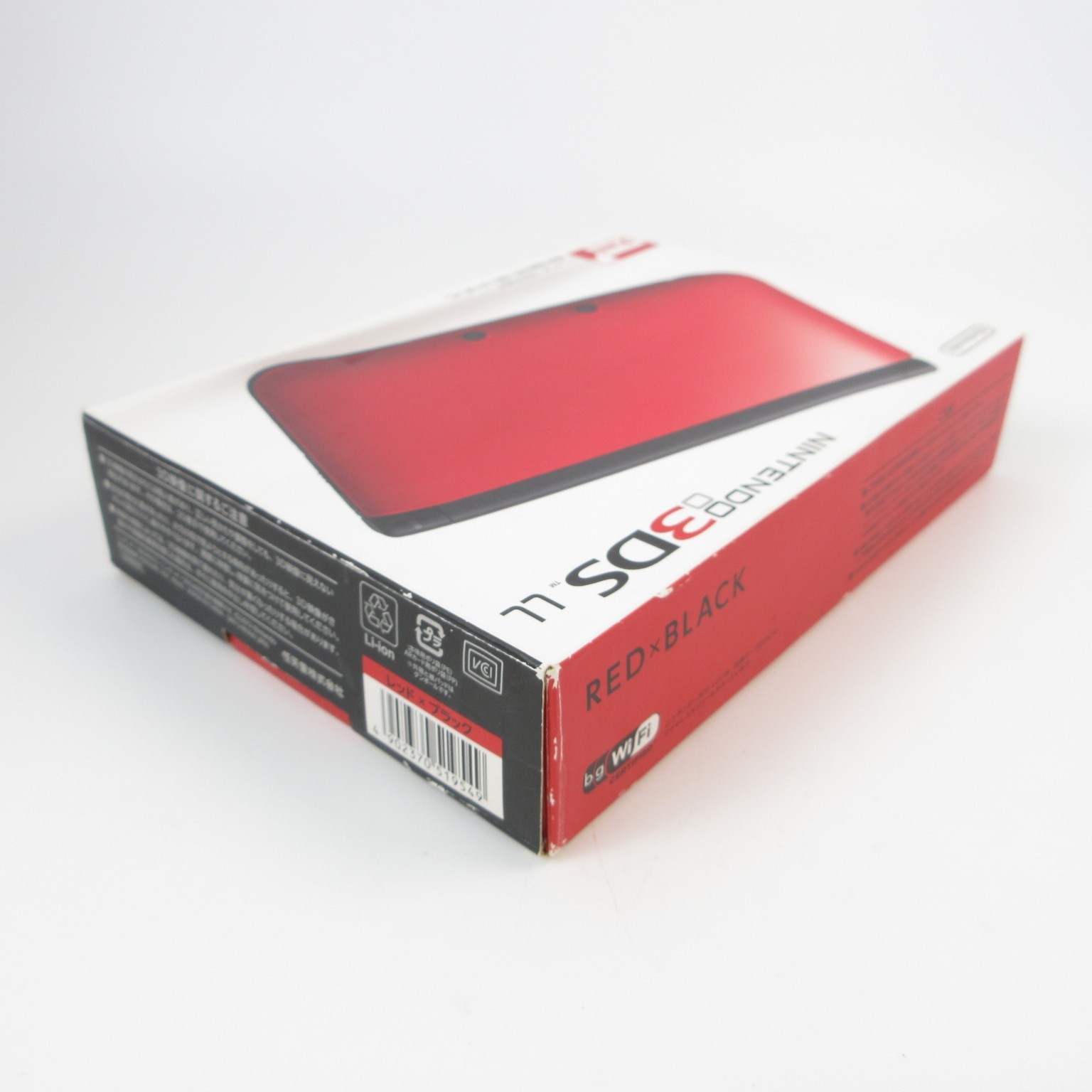 【Excellent】Nintendo 3DS LL XL Red x Black Console Japanese Edition #DEN0427/02