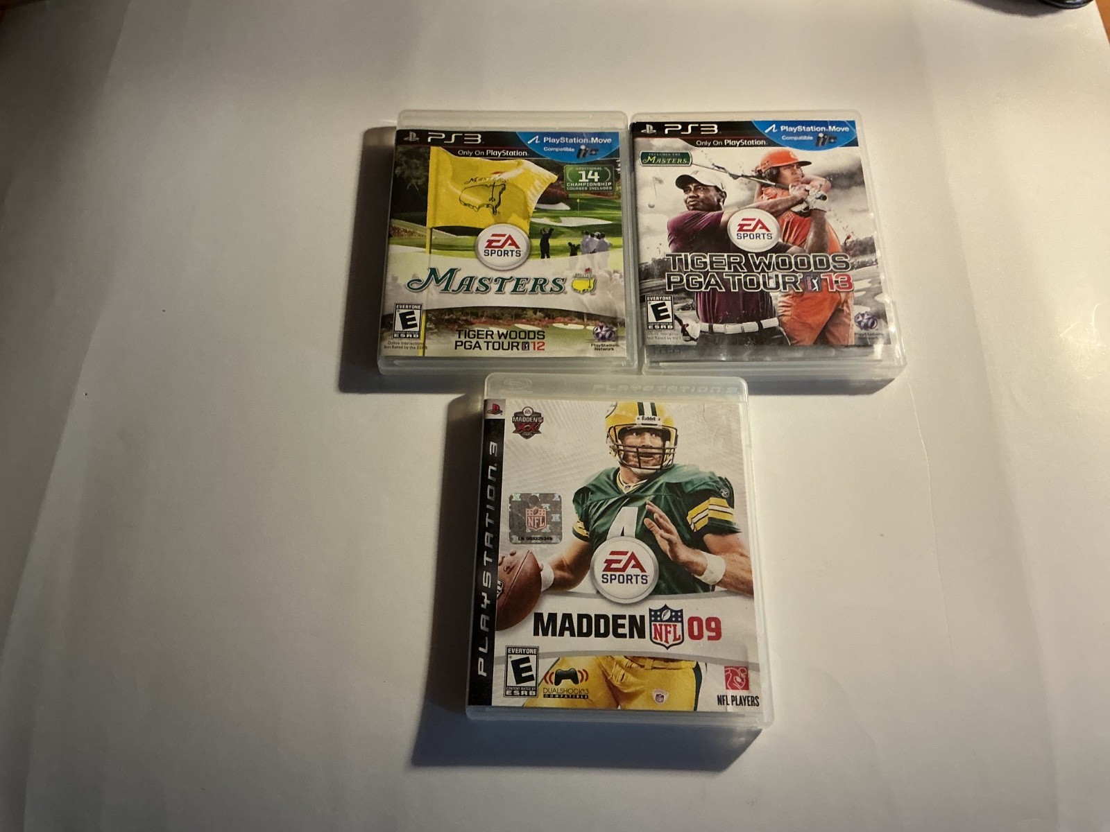 Lot of 3 PS 3 Games Assorted Sports Titles Tested Working CIB