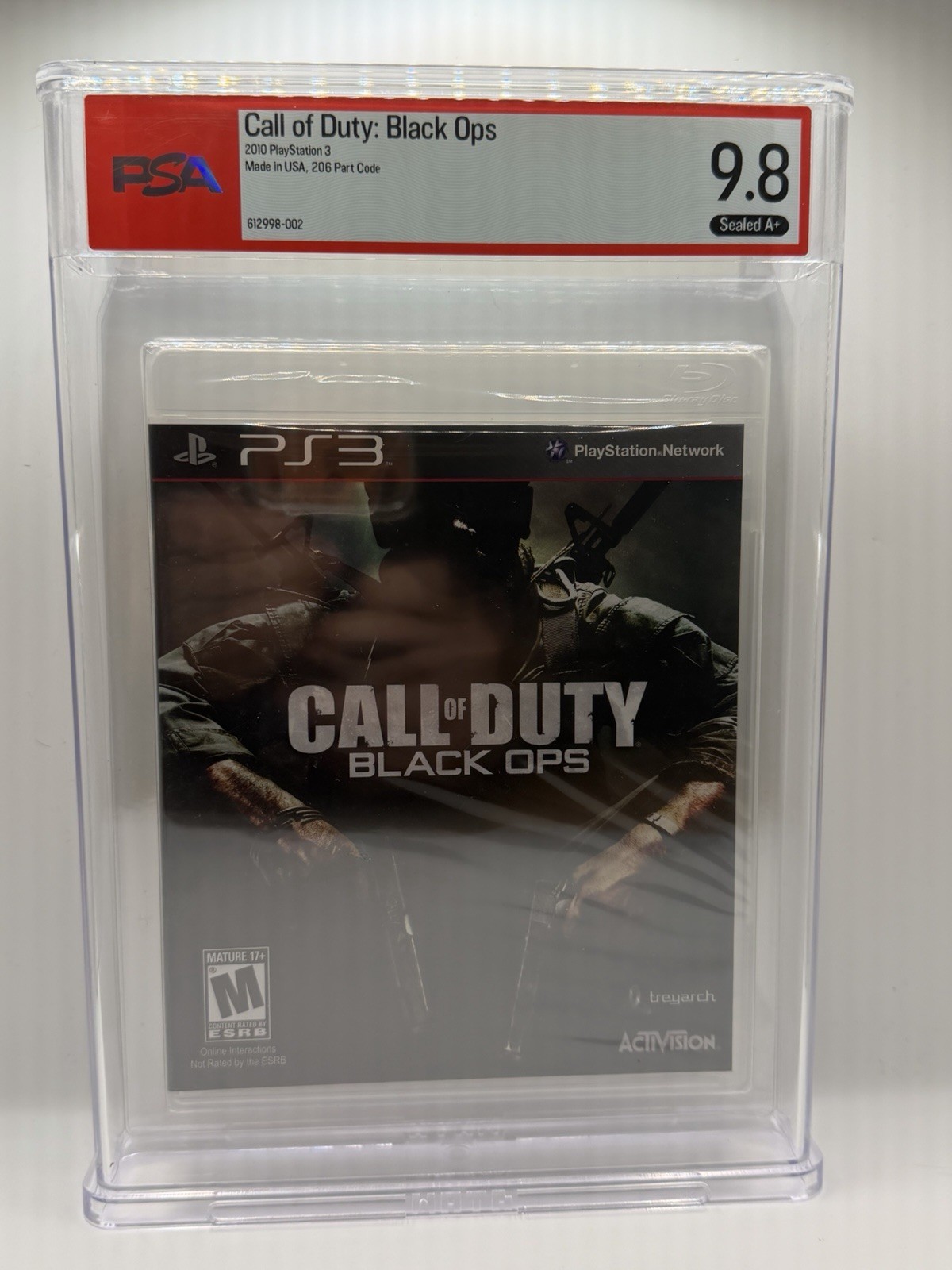 Call of Duty Black Ops 1 • PSA 9.8 A+ • PlayStation 3 PS3 First Print 206