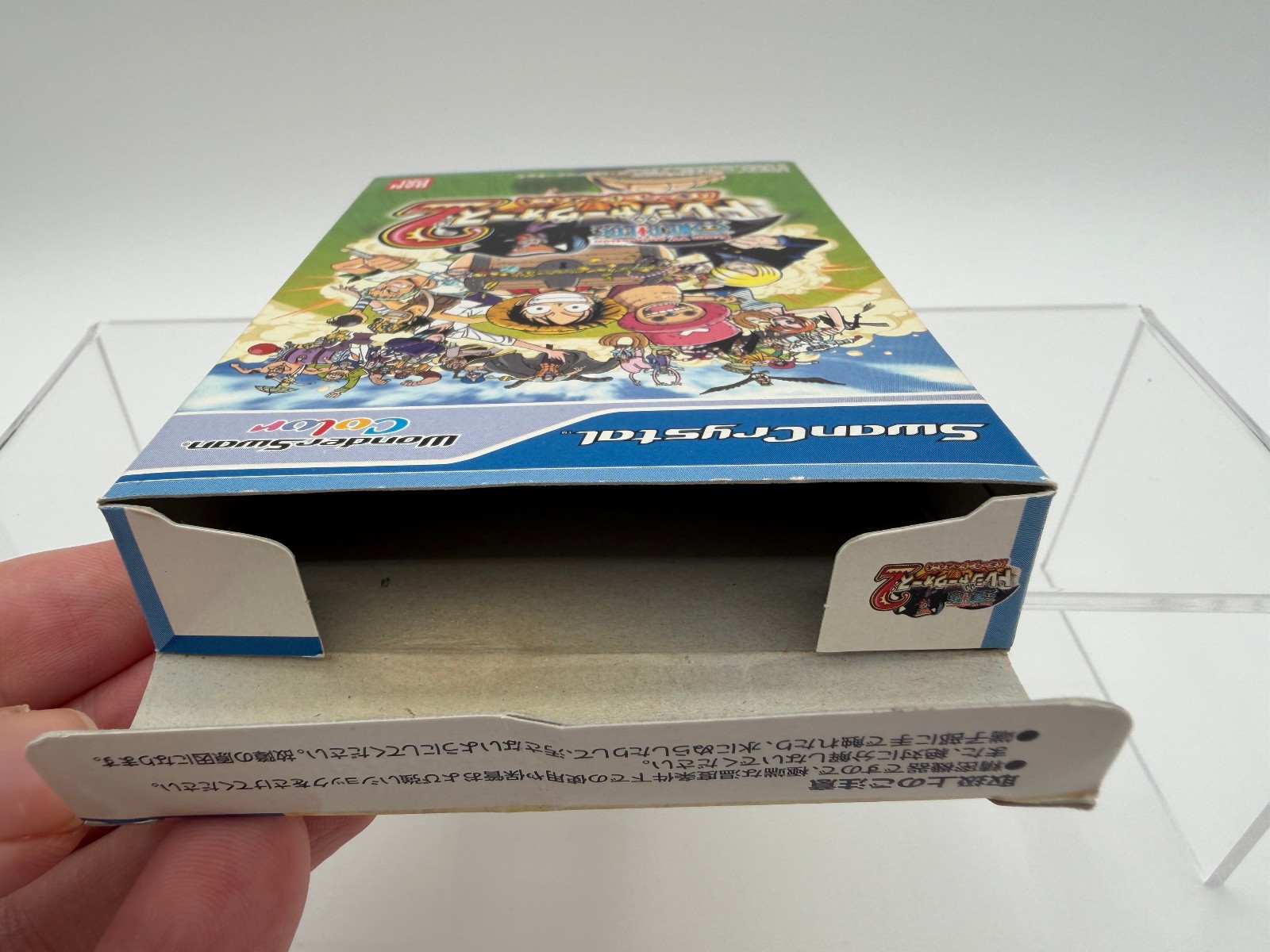 ONE PIECE TREASURE WARS 2 WonderSwan Color With Box + Manual + Reg Card WSC0001