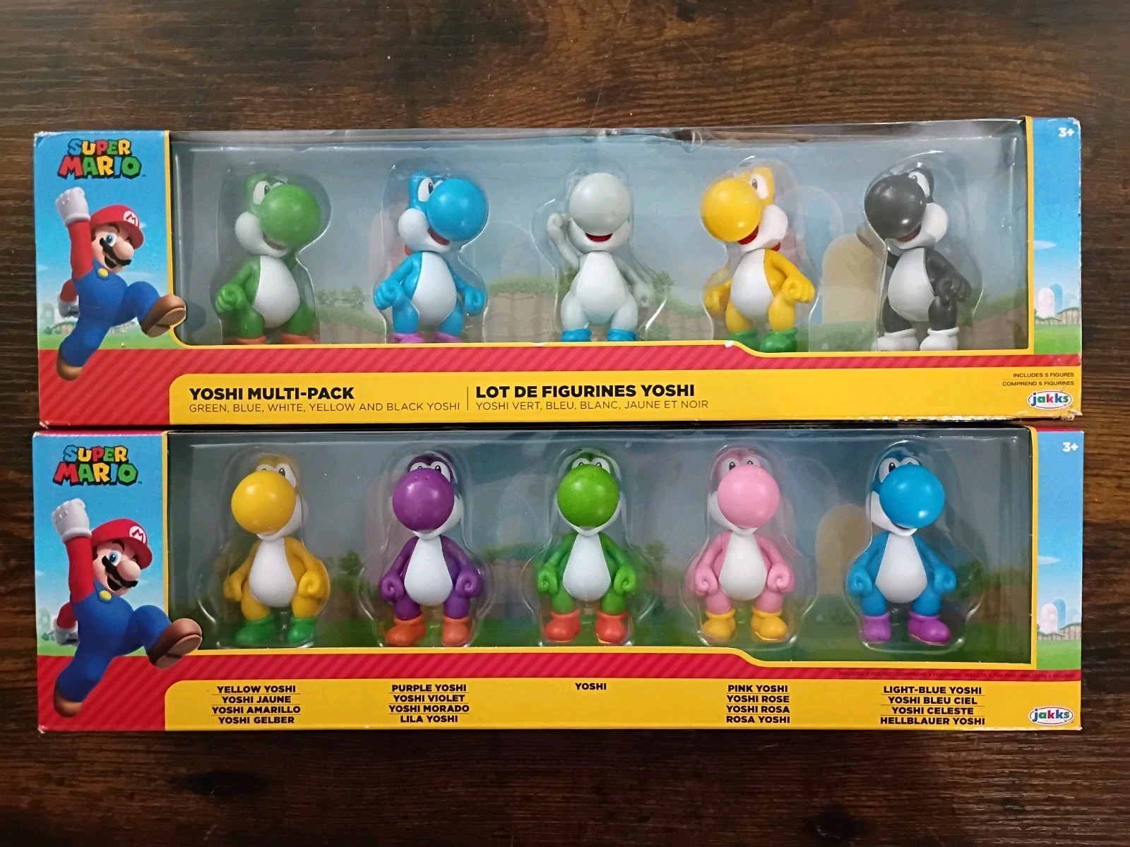 18-PK BLUE BABY YOSHI 2.5″ Super Mario Nintendo Jakks Orange Red Pink Black MORE