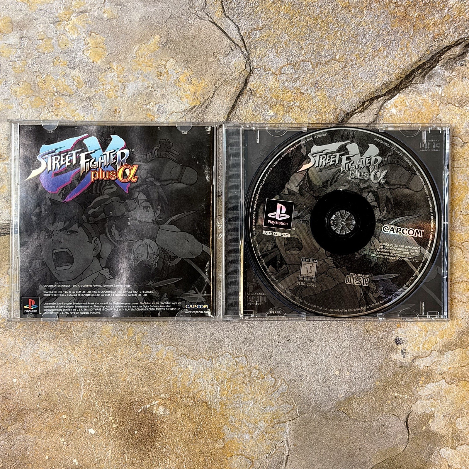 Street Fighter EX Plus Alpha CIB – Sony Playstation 1 PS1 PSX **TESTED**