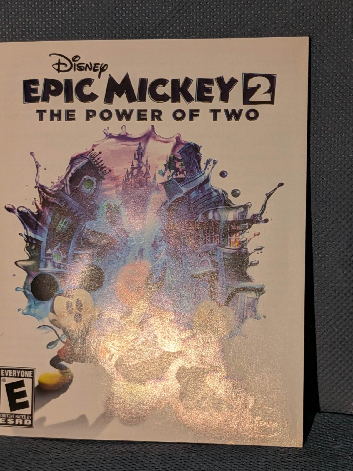 Epic Mickey 2: The Power of Two Sony PlayStation 3 Disk and Case