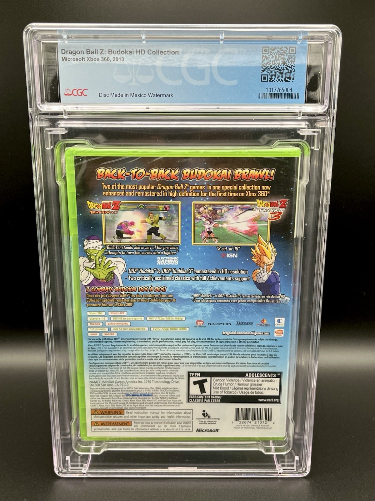 Dragon Ball Z: Budokai HD Collection (Xbox 360) – Graded CGC 9.8 A++ Sealed