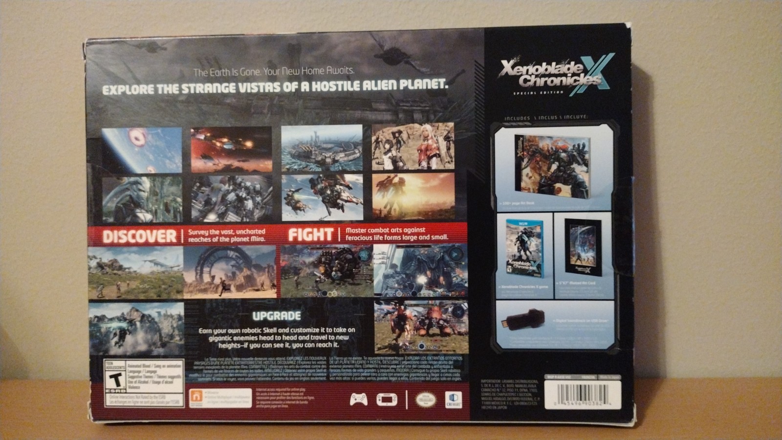 Xenoblade Chronicles X Special Edition WiiU + Collector’s Prima Hardcover Guide