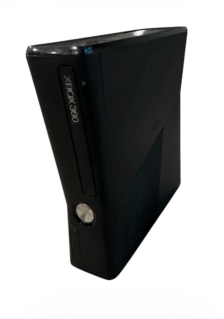 Xbox 360 S 4GB Console Only Tested Working Clean Black Microsoft OEM