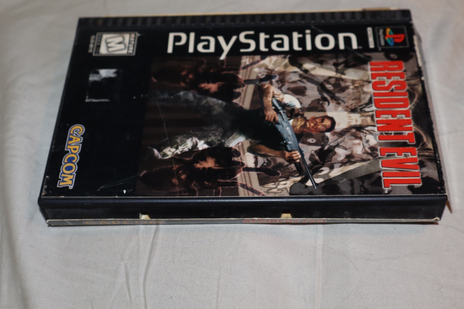 Resident Evil (Sony PlayStation 1, 1996) PS1 LONG BOX *READ*