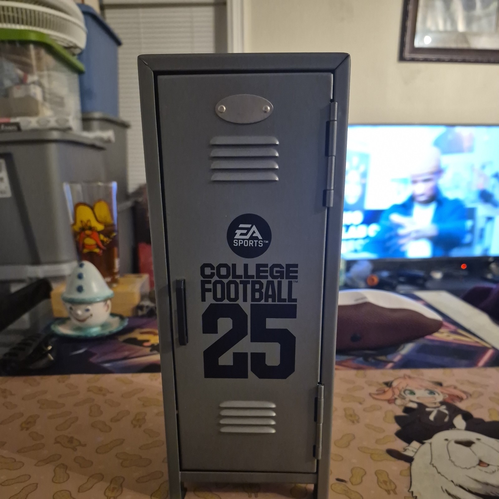 EA Sports College Football 25 Homecoming Metal Pack Locker And Mini Football