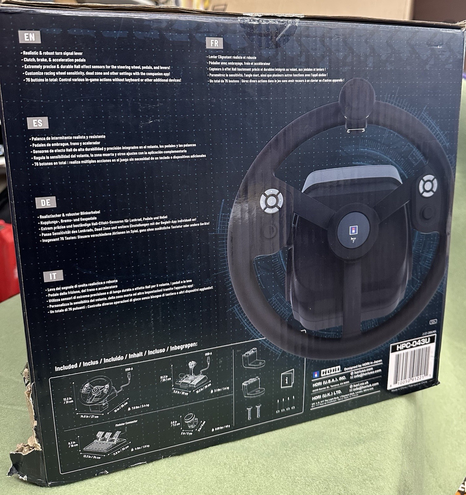 💥BRAND NEW💥HORI HPC-043U FARMING SIMULATOR VEHICLE CONTROL SYSTEM WIN 10/11