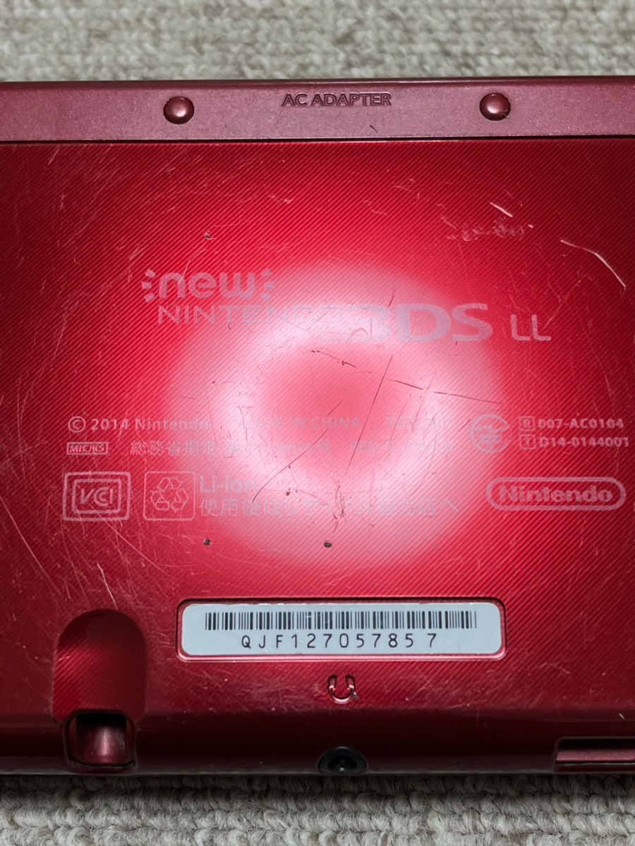 New 3DS LL XL Metalic red Japan Nintendo Console region Japanese B10