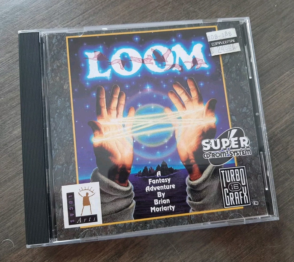 🎵 LOOM 🎶 for TurboGraFX 16 CD or TurboDUO Complete Authentic!