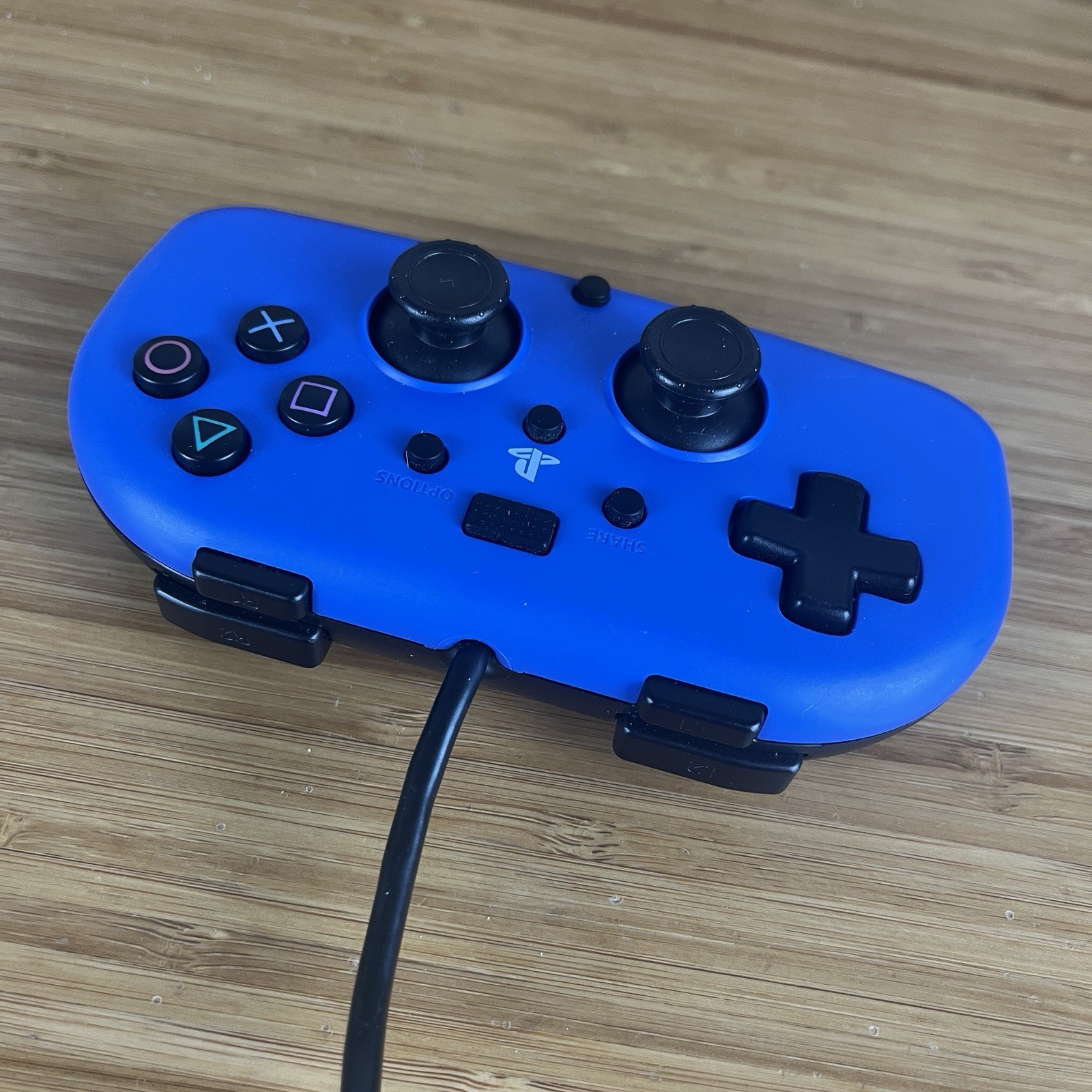 Hori PS4-100U Blue Playstation 4 PS4 Gamepad USB TESTED