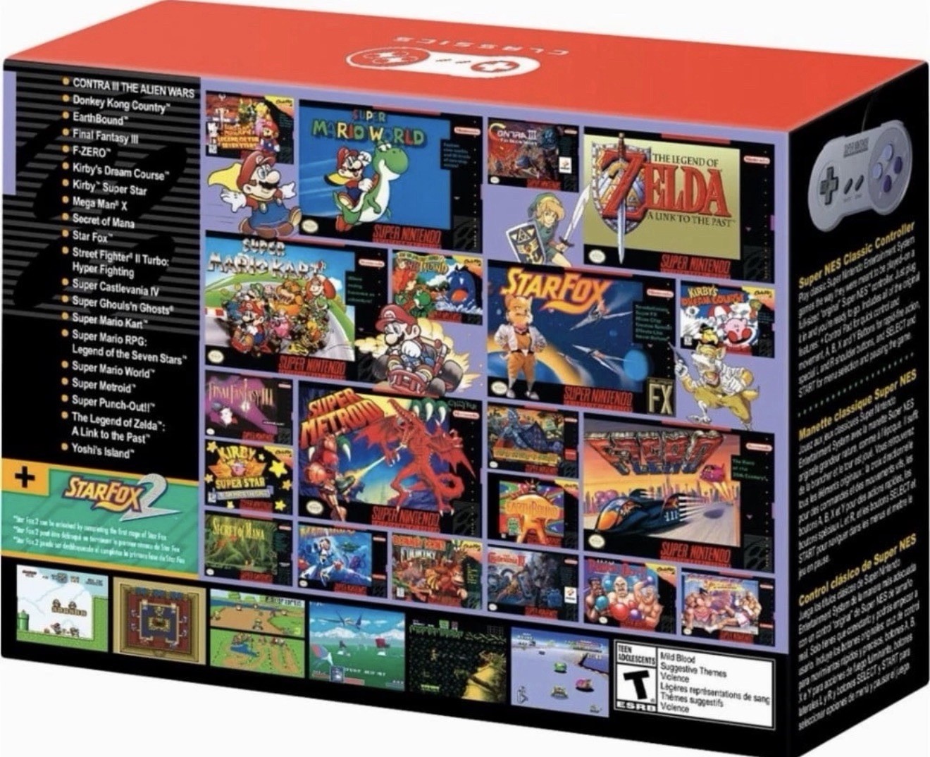Super Nintendo Entertainment System SNES Classic Mini Edition Brand NEW