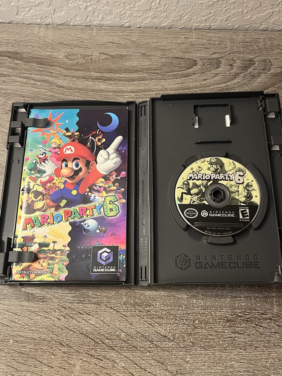 Mario Party 6 (Nintendo GameCube, 2004) – Complete In Box CIB W/ Manual Inserts