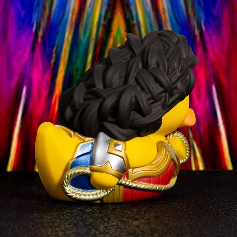 TUBBZ Boxed DC Comics Wonder Woman Collectible Duck Vinyl Figure Official JEEP