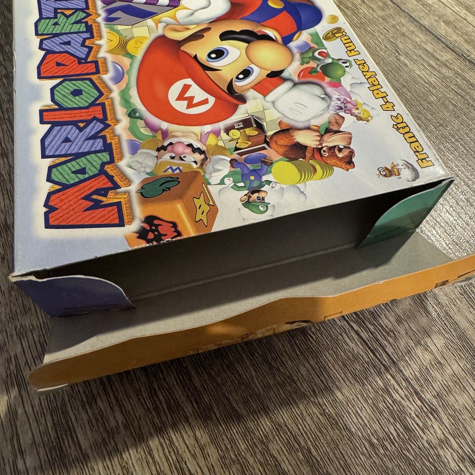 Mario Party 1 – Nintendo 64 N64 “Frantic Fun” Variant CIB Authentic Tested Works