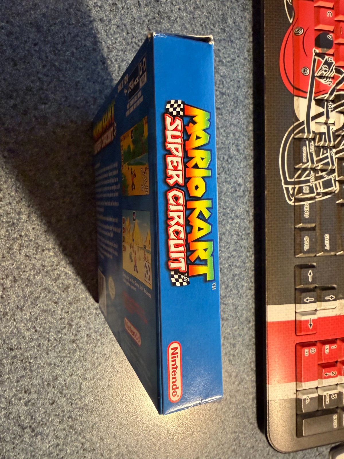 Mario Kart Super Circuit for Game Boy Advance Complete in Box (CIB)
