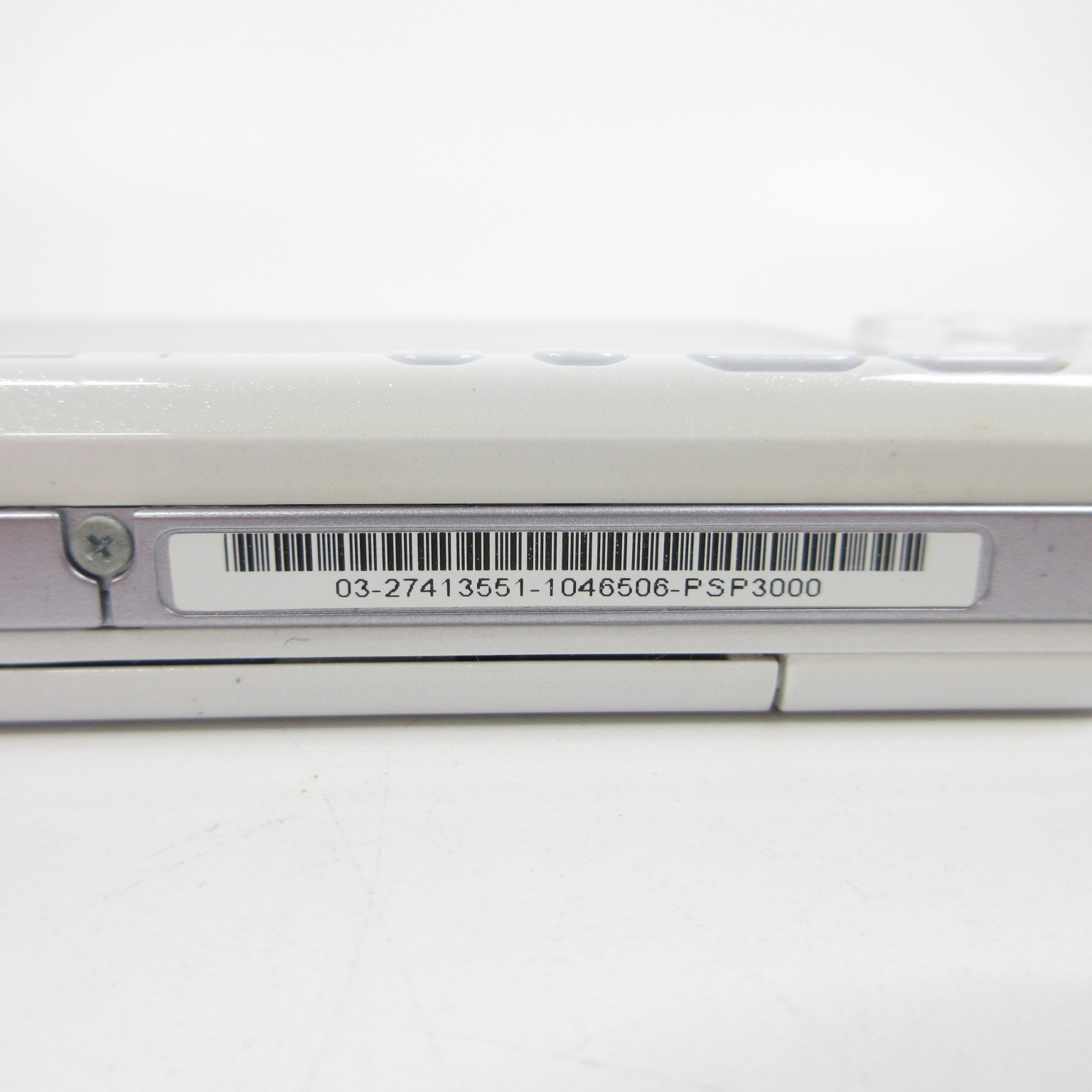 【Near Mint】Sony PSP-3000 Pearl White Console Only No Battery Japan Ver. #NET08/0