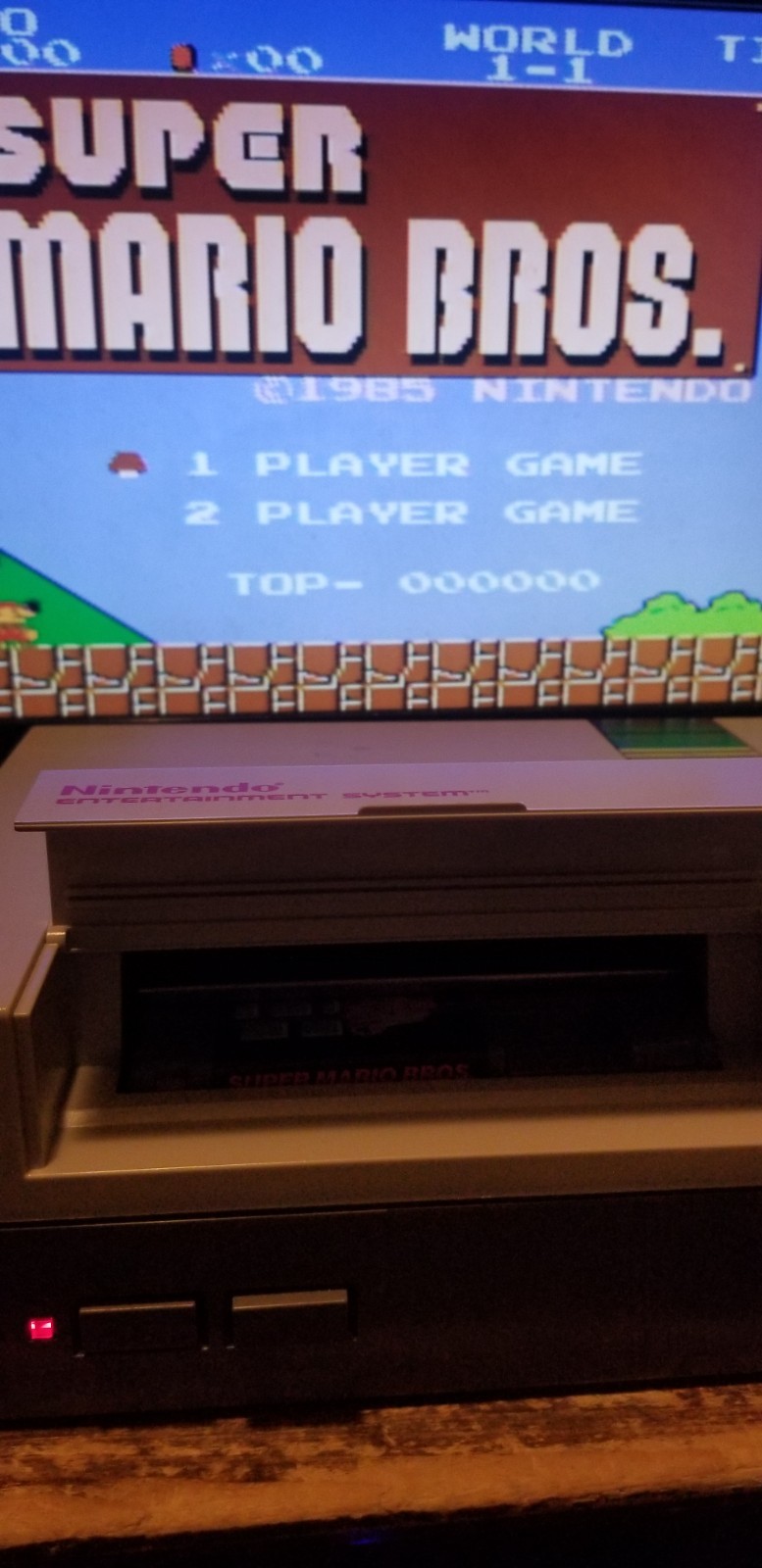 Original Nintendo NES Console Controllers, Zapper, 14 games, New 72 pin, READ