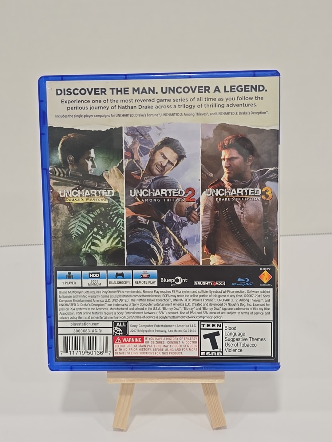 Uncharted The Nathan Drake Collection PS4 – PlayStation 4 VGC