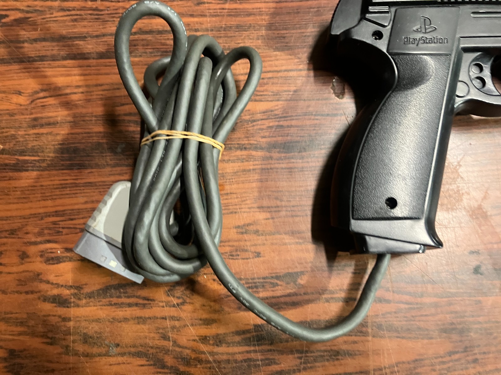 Guncon Light Gun Controller Playstation PS1 Namco Black G-Con NPC-103 Tested B96