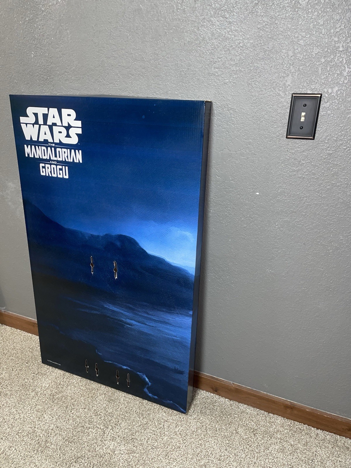 Star Wars The Mandalorian AT-AT 4FT Display -Walmart- 2026 (Full Display)