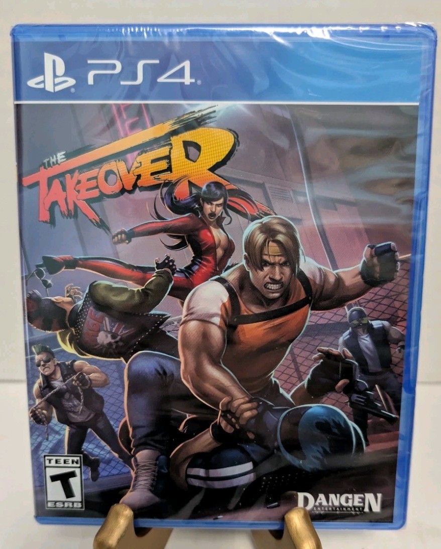 THE TAKEOVER (LRG) Limted Run Games #408 – Sony PlayStation 4 Brand New / Sealed
