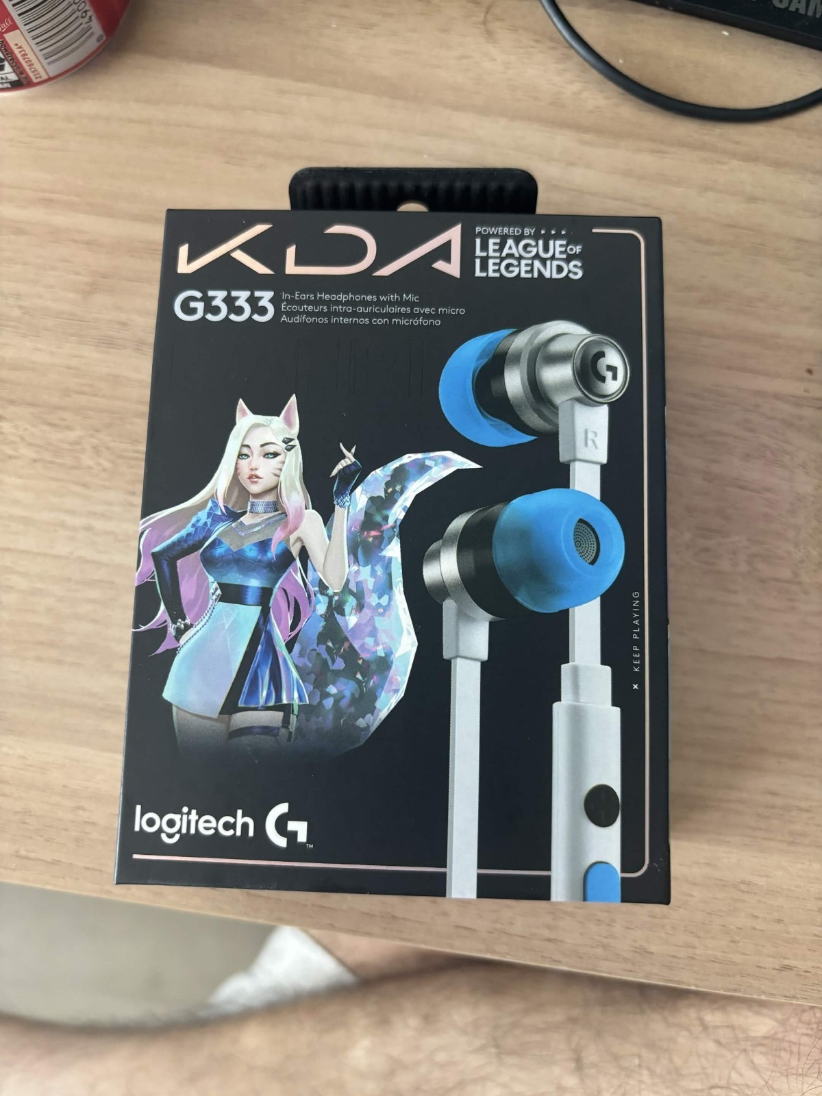 Logitech G333 K/DA Gaming In-Ear Headset – League of Legends Edition