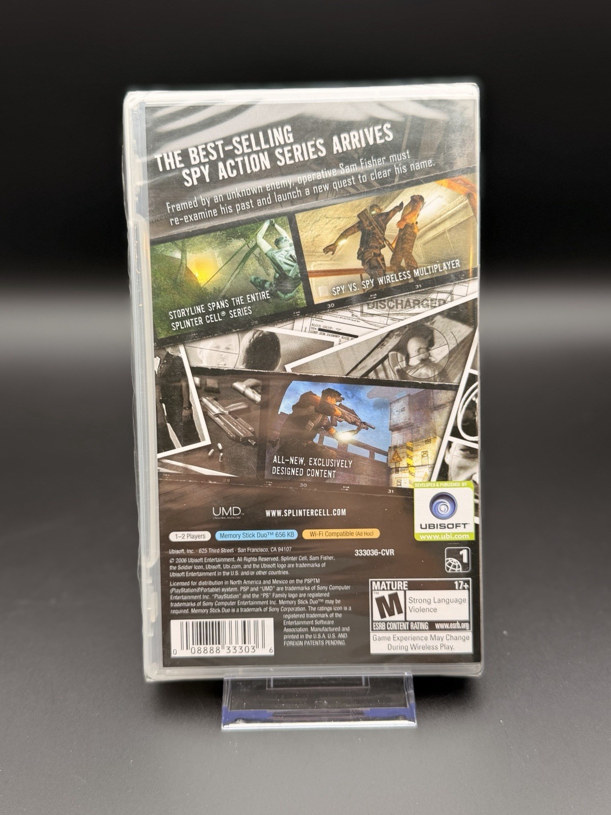 Tom Clancy’s Splinter Cell Essentials (Sony PSP, 2006) NEW SEALED