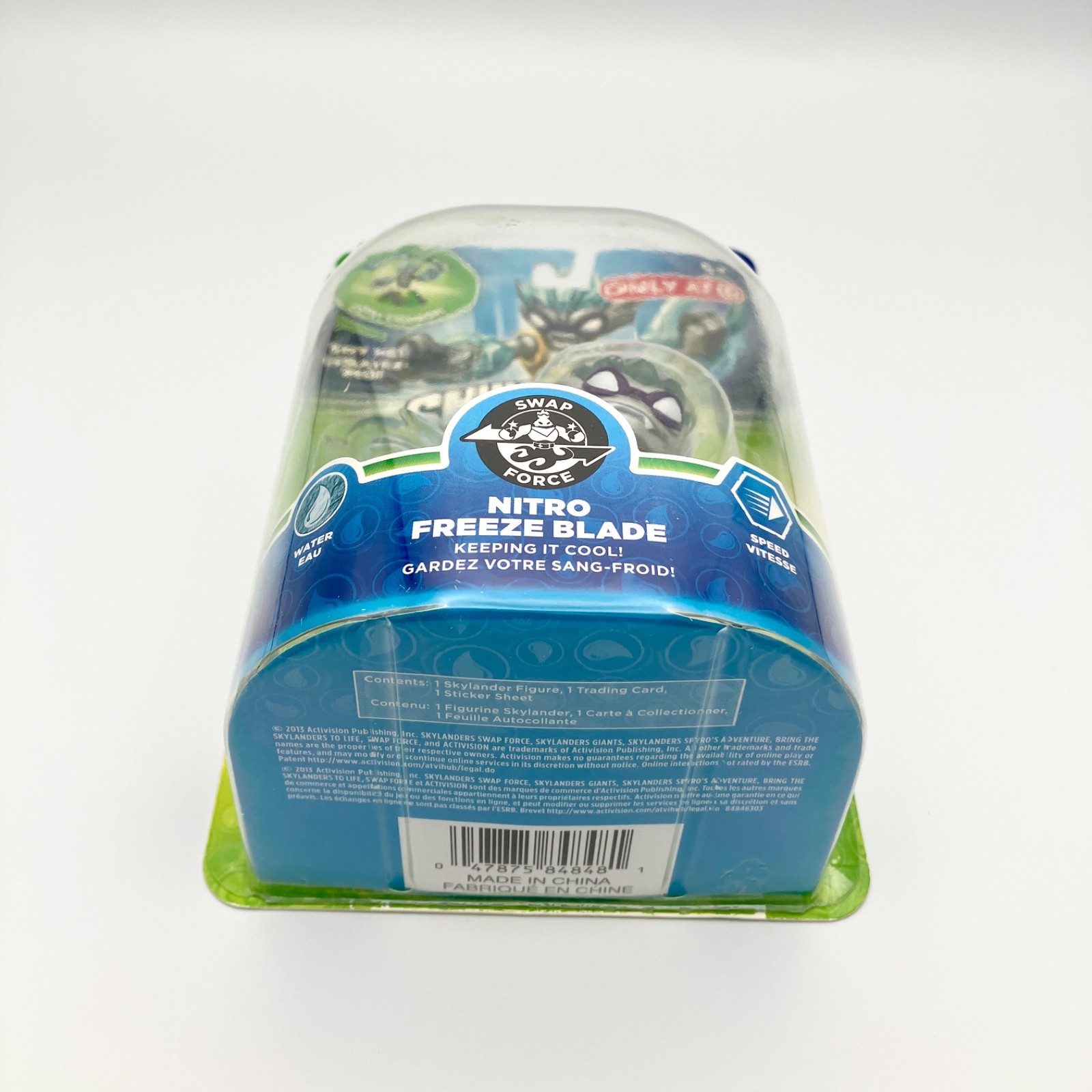 Skylanders Swap Force Nitro Freeze Blade Target Exclusive Figure NEW SEALED
