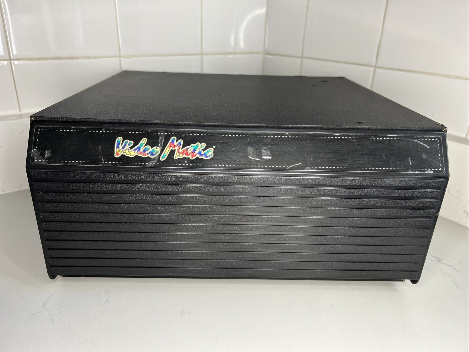 VTG 1997 VIDEO MATIC 30 Jewel Case Game Storage Drawer