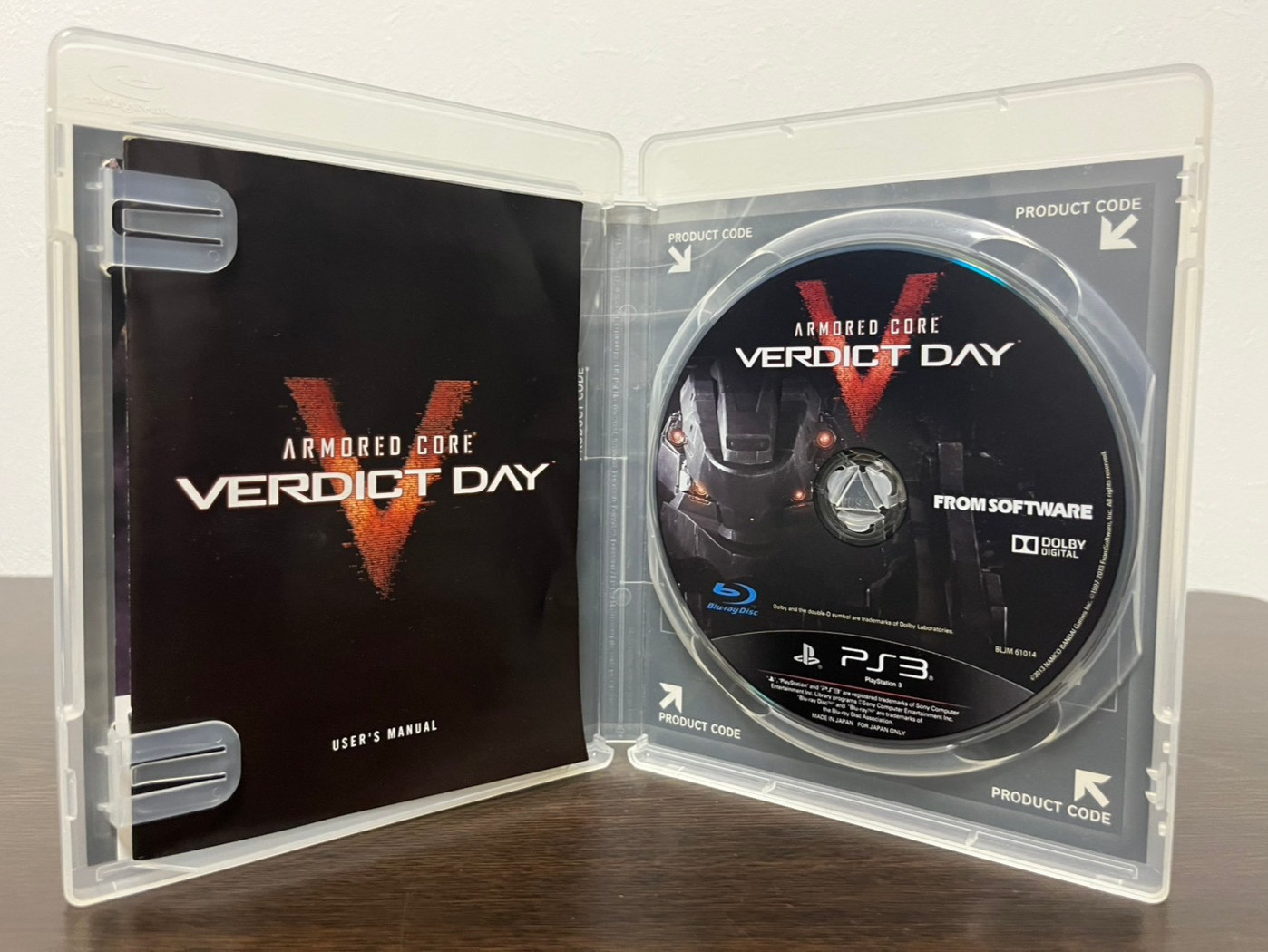 Armored Core 4 & For Answer & V & Verdict Day set lot Sony PS3 Japan Tested
