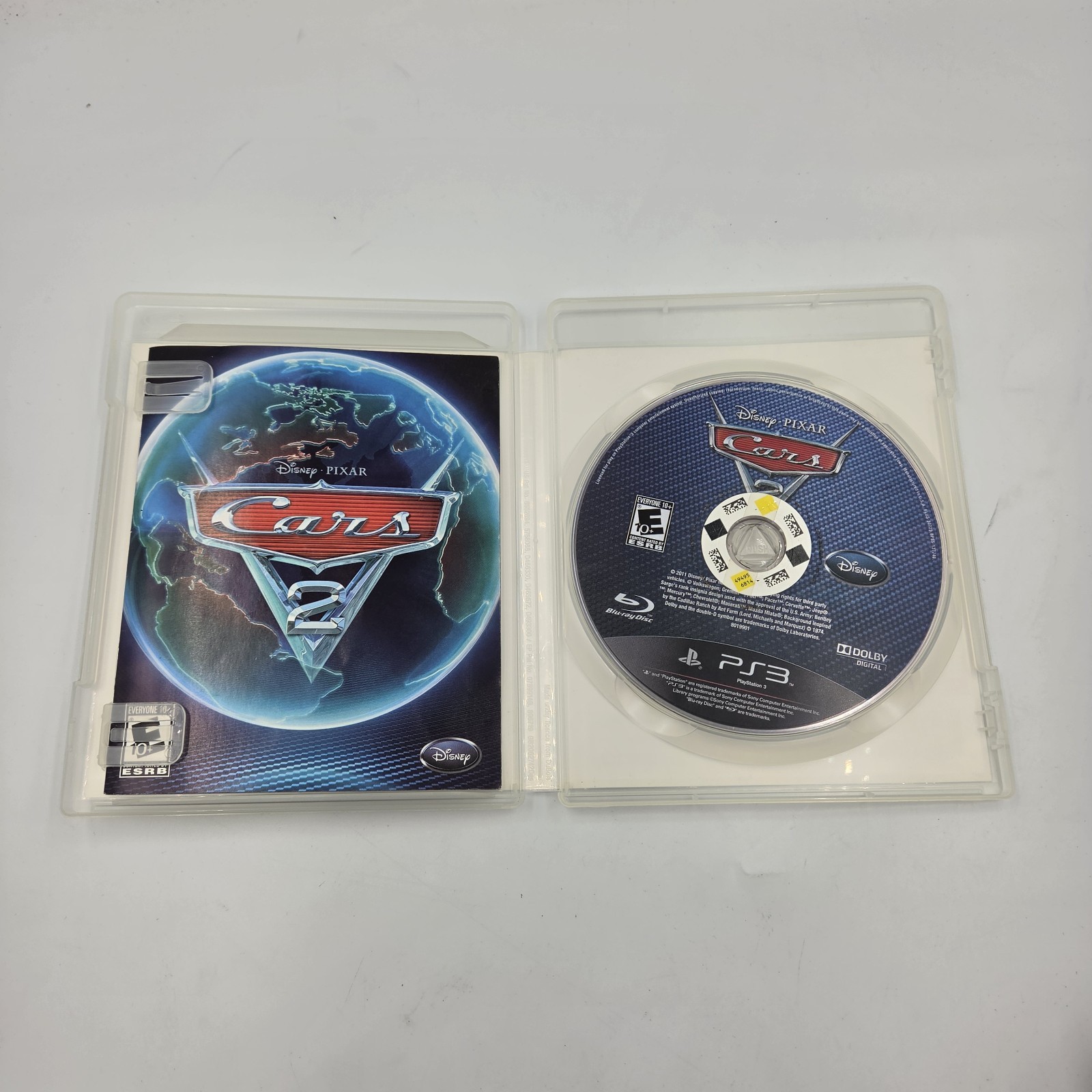 Cars 2 Sony Playstation 3 CIB Disney Pixar PS3
