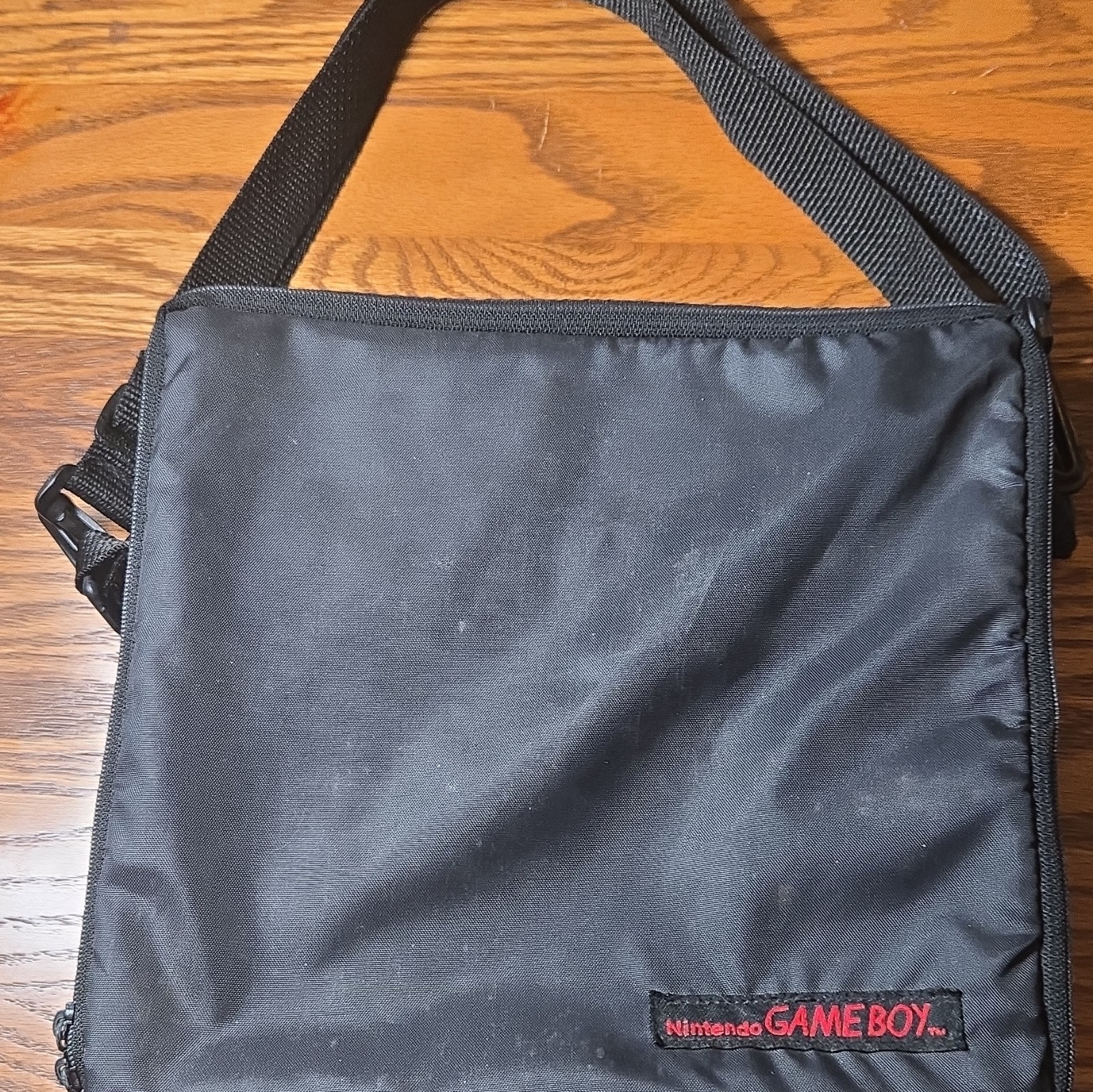 Nintendo Padded Nylon Travel Case w/ Shoulder Strap for Game Boy, Black