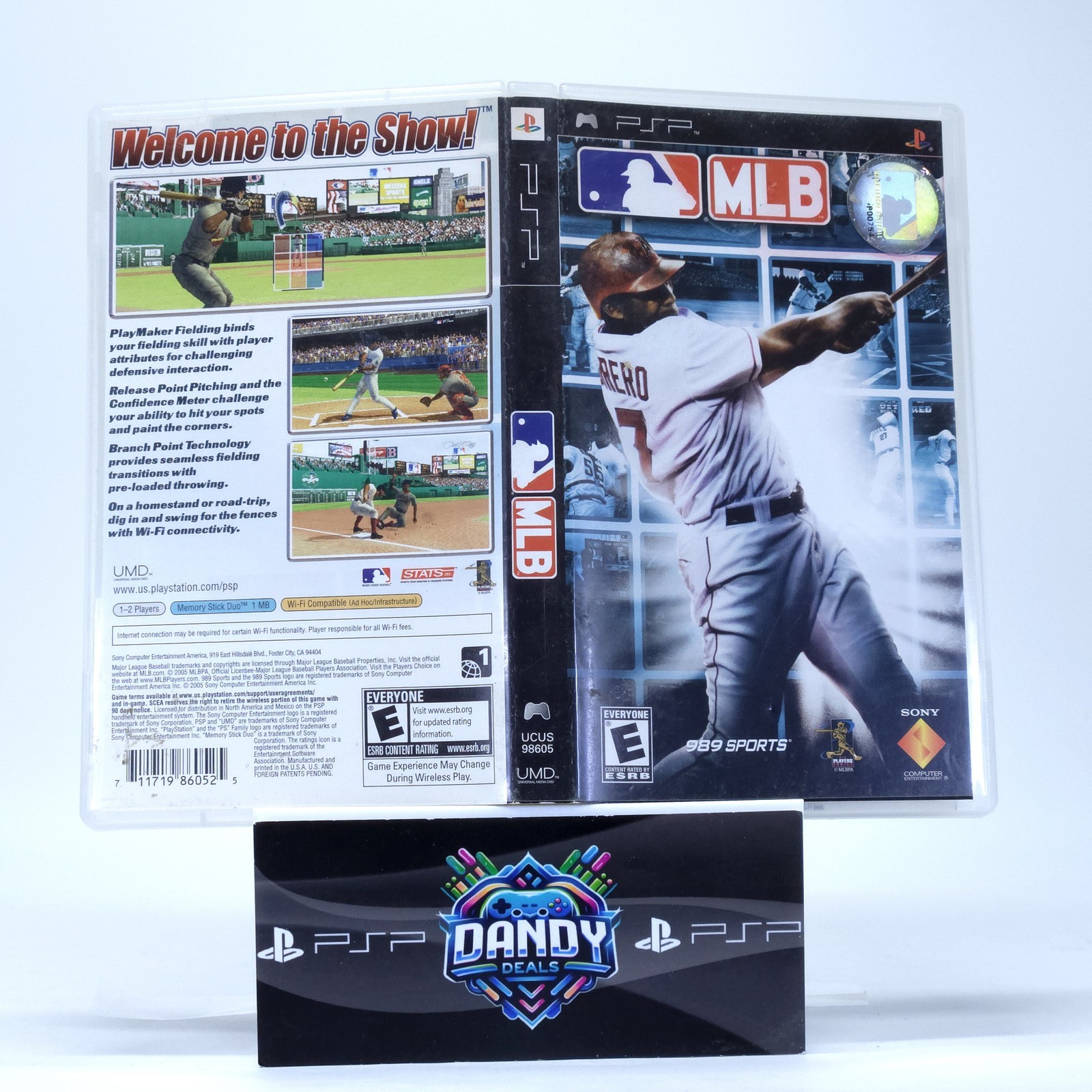 MLB CIB W/ Manual – PSP
