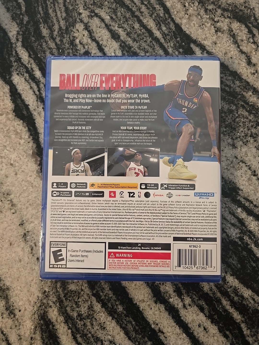 NBA 2K26 BRAND NEW SEALED 2025 Authentic Playstation 5 PS5
