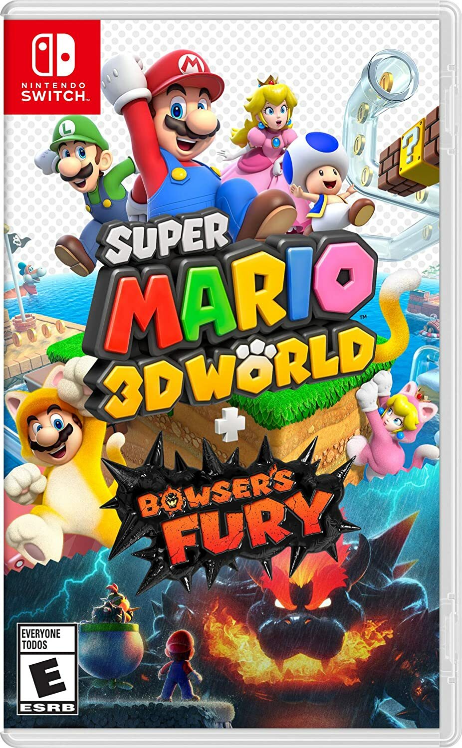 Super Mario 3D World + Bowser’s Fury – Nintendo Switch