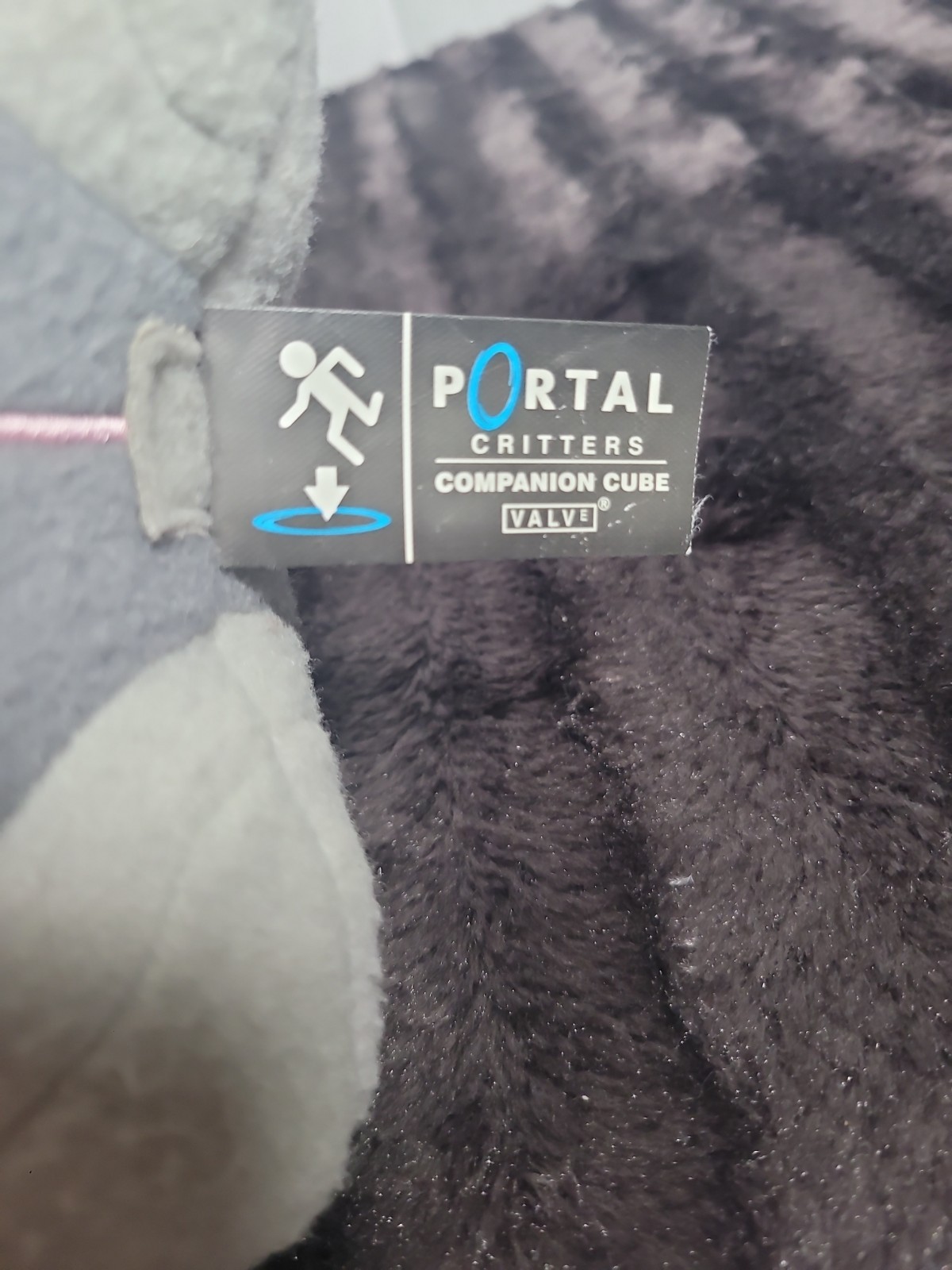 Valve Portal Critters Companion Cube Plush Doll Portal 2 Video Game 2012