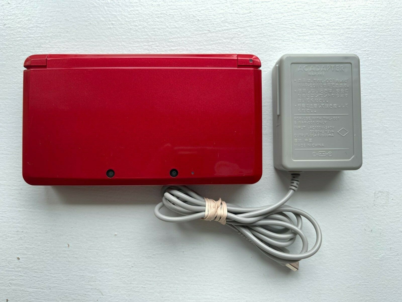 Nintendo 3DS – Metallic Red – Japanese Import – Very Good – US Seller