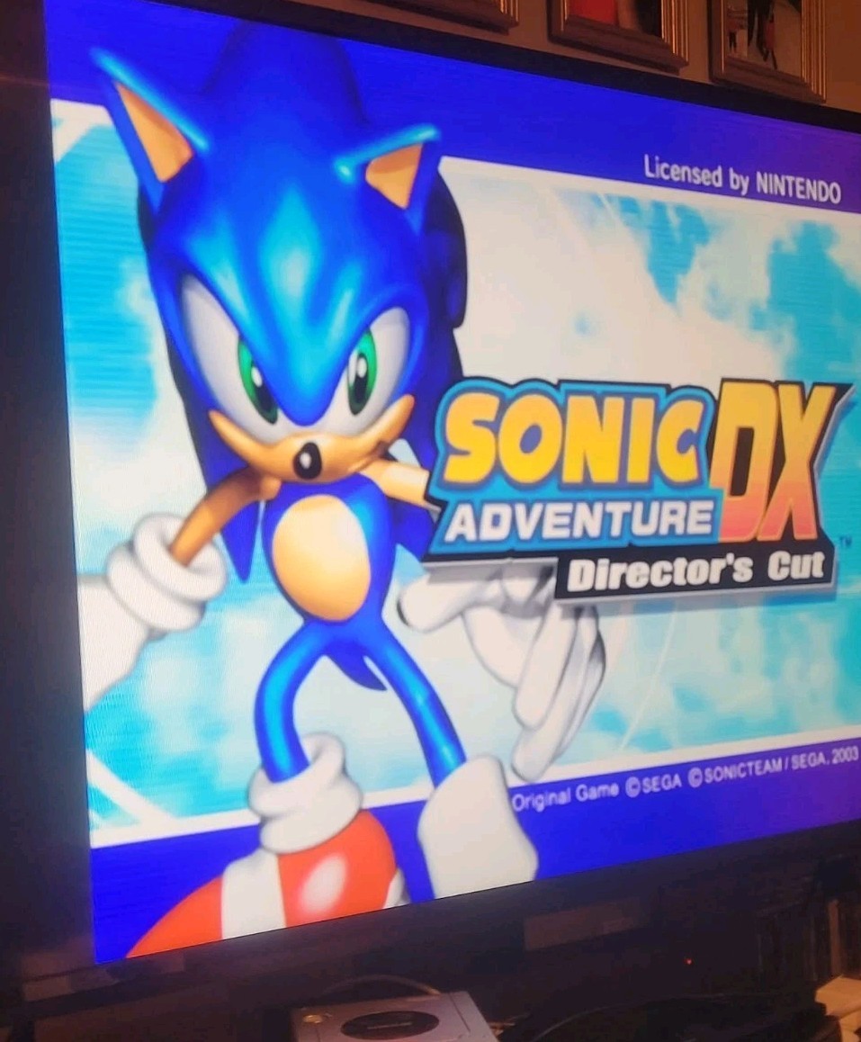 Sonic Adventure DX: Director’s Cut (Nintendo GameCube, 2003) Disc Only