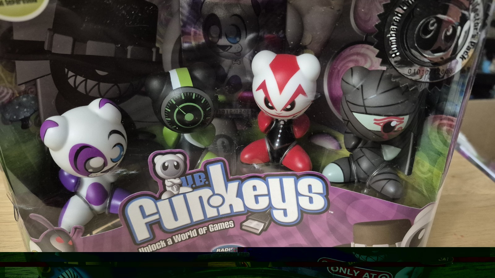2008 New Sealed Funkeys Very Rare Limited Edition of 12K Collectors Pack