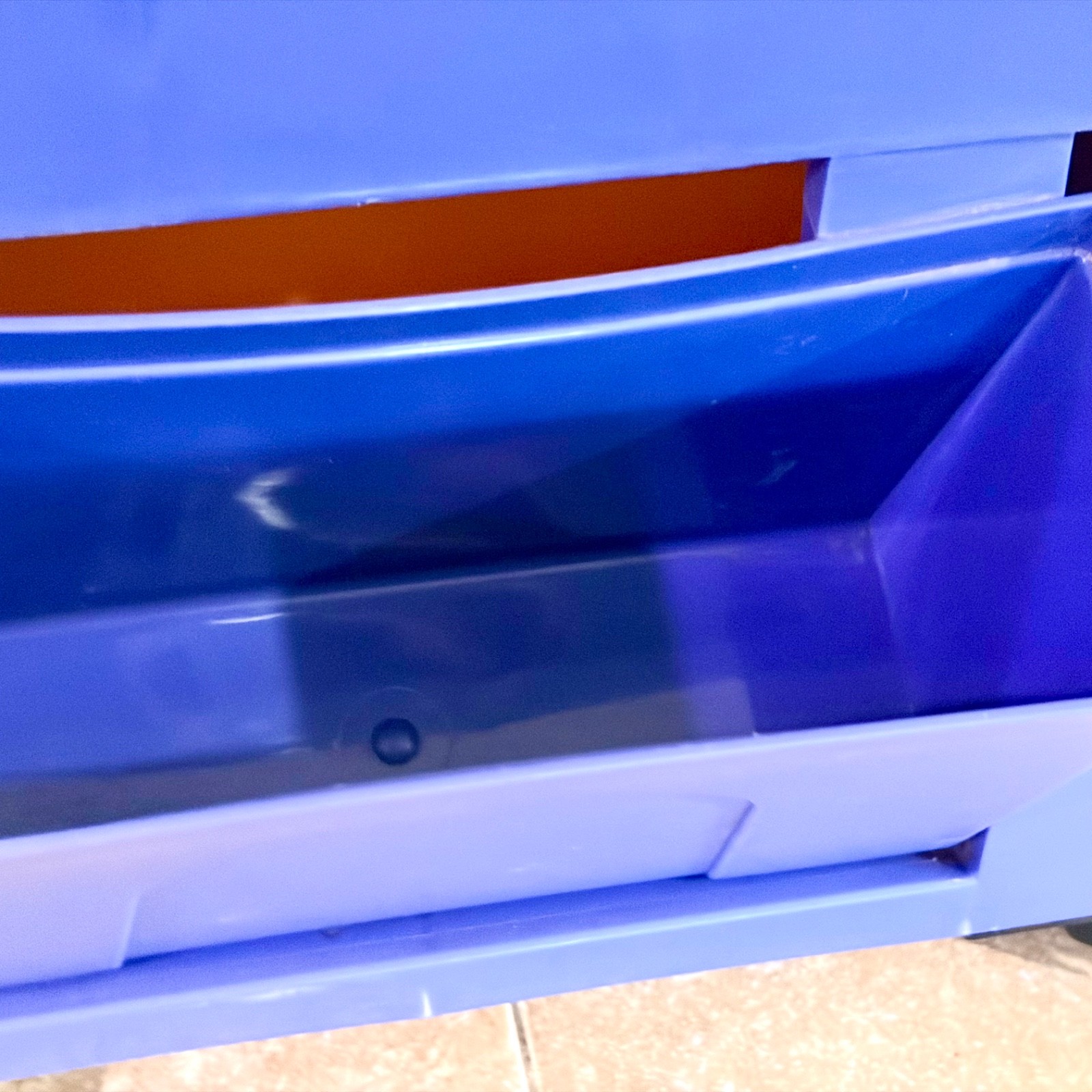 Official Nintendo GameCube Station Rack Storage Orange Purple OEM Wheels Japan