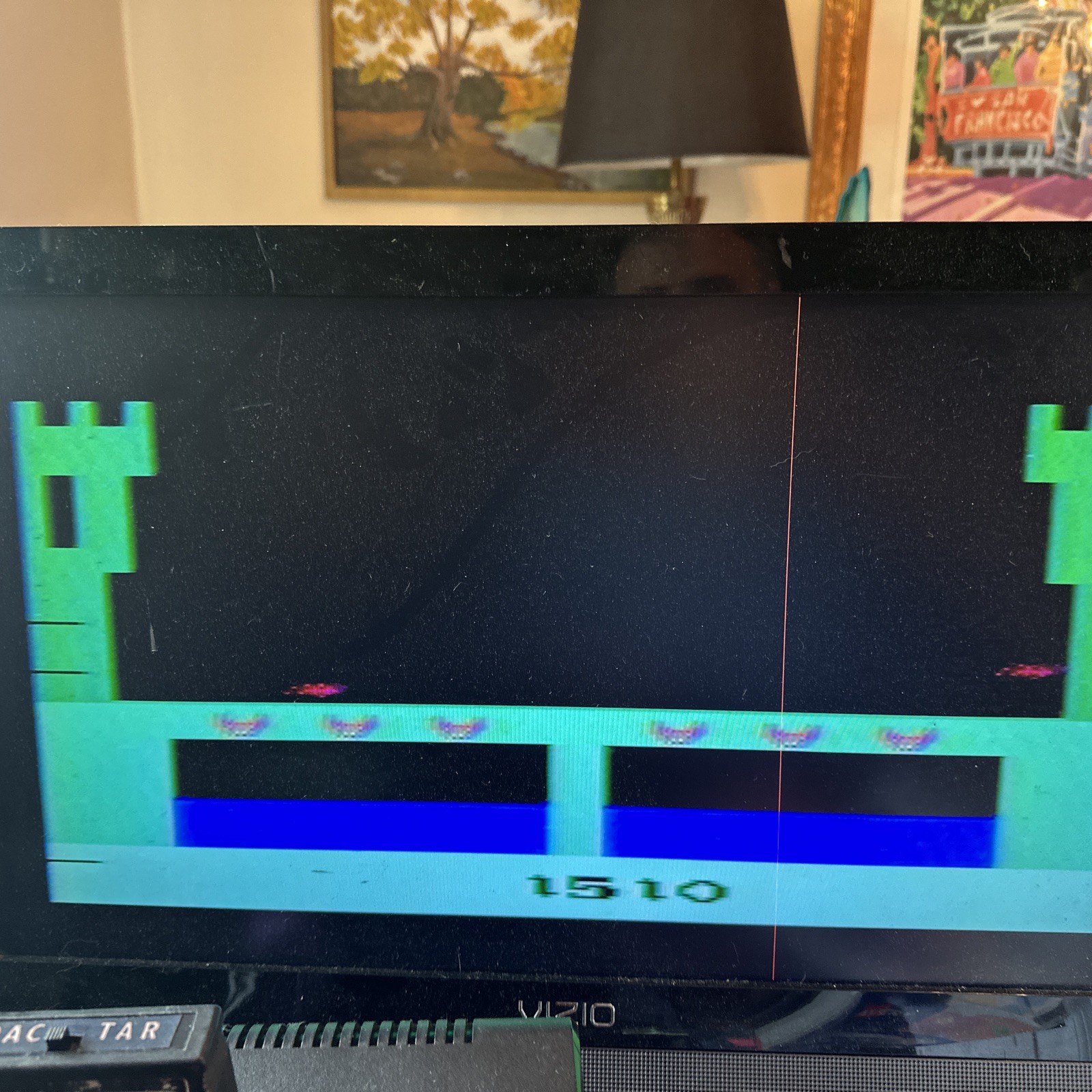 4x dactar carts atari 2600 brazil / south america commando gran prix tennis mult