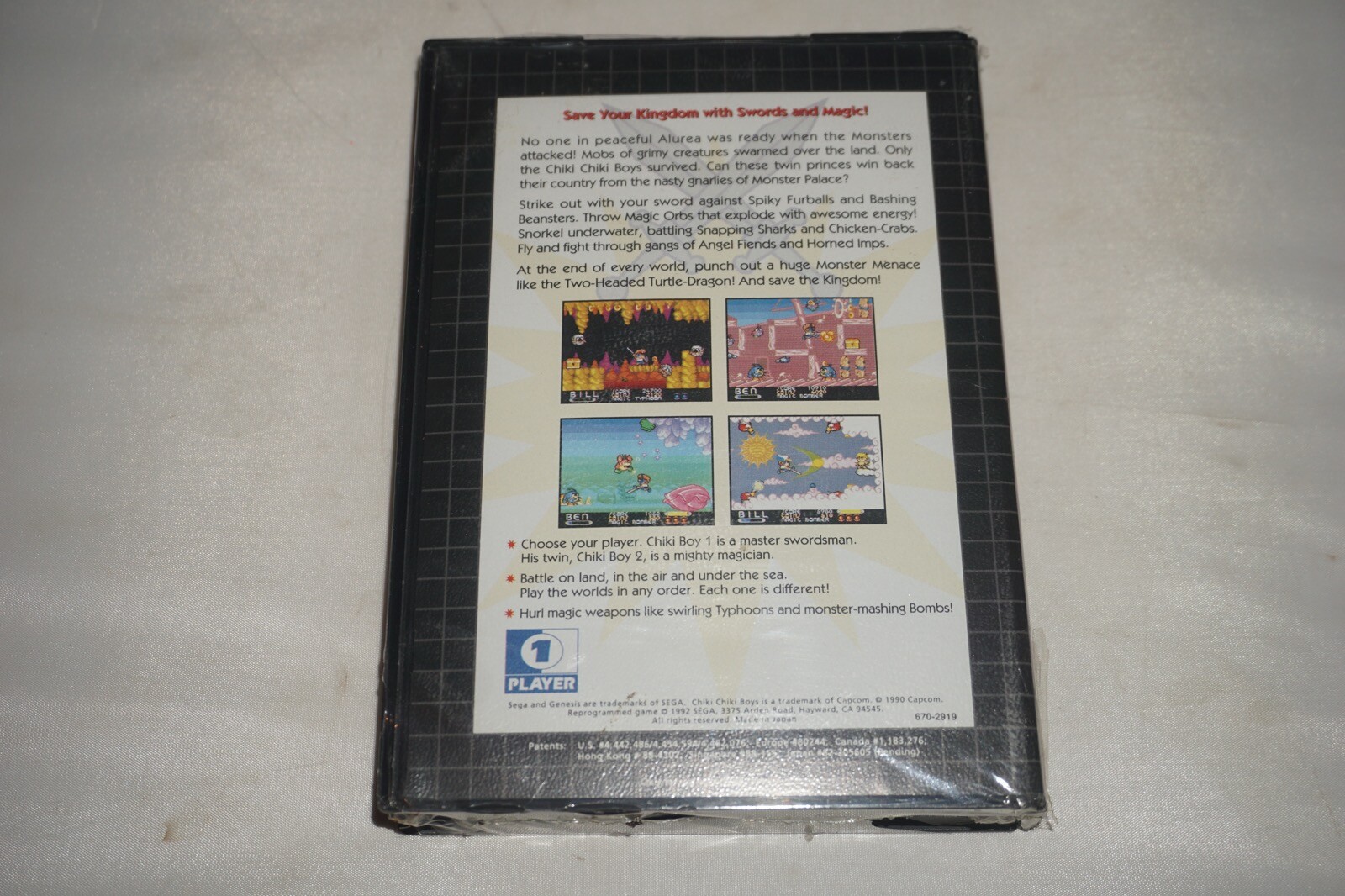 Chiki Boys (Sega Genesis) NEW Factory Sealed
