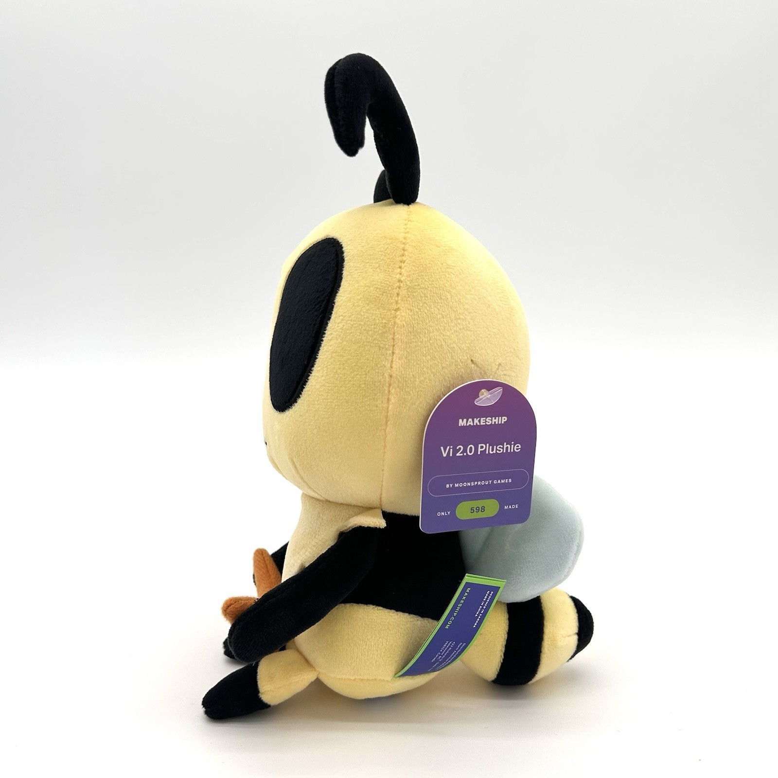 Makeship Vi Plush 2.0 Bug Fables Moonsprout Games RARE 1/598 Limited Edition NWT