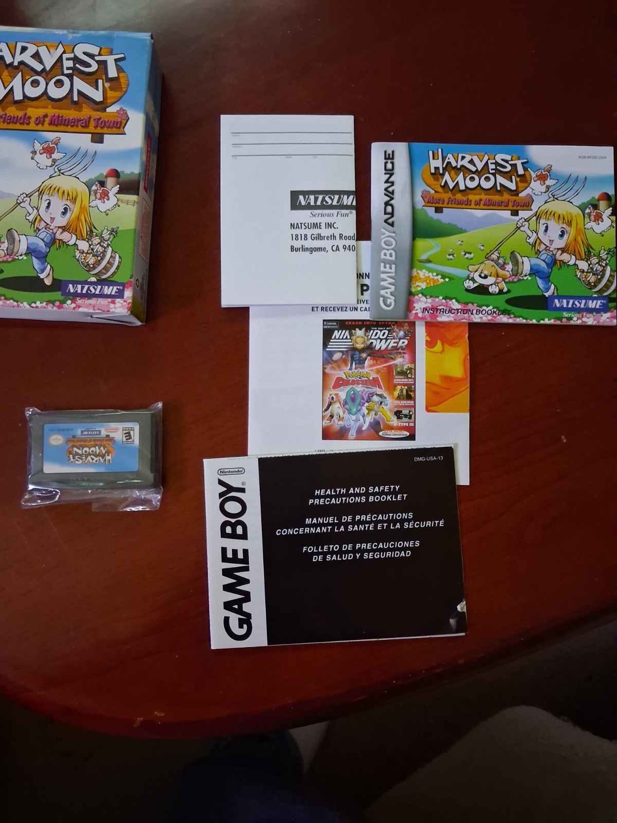 Natsume Harvest Moon: More Friends of Mineral Town w/ Manual E 2005 NTSC-U/C GBA