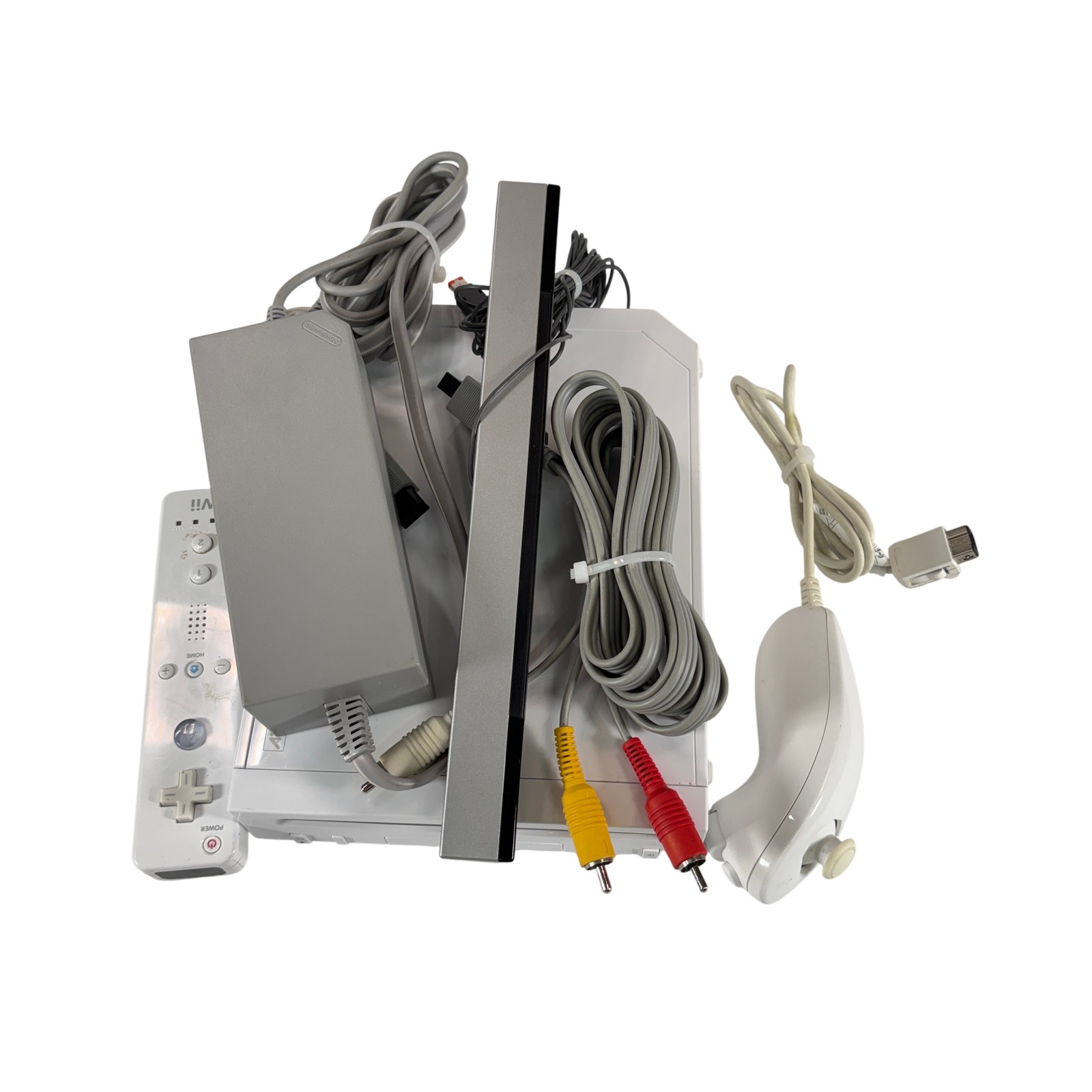 Nintendo Wii RVL-001 512MB White Body Home Video Gaming Console