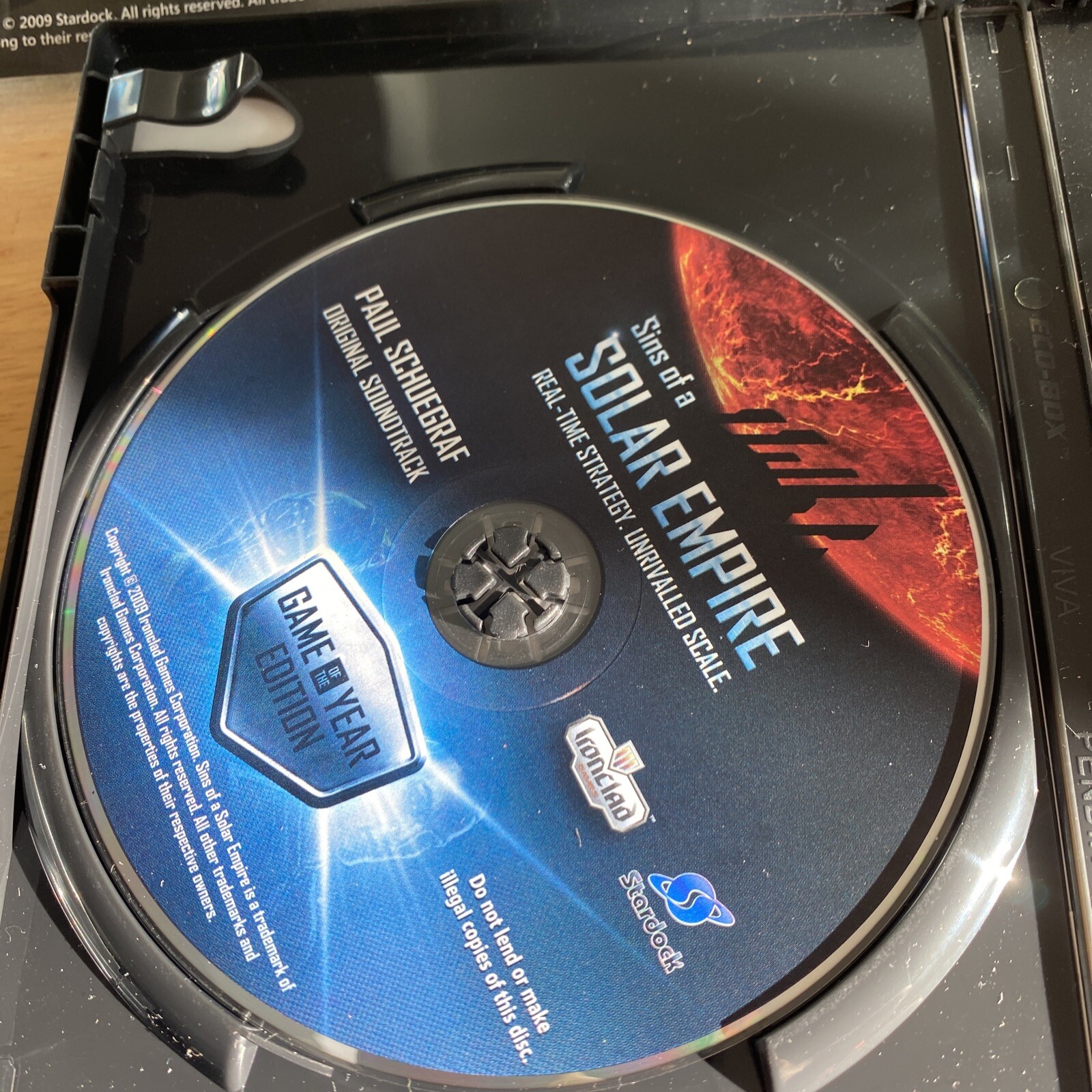 Sins of a Solar Empire (PC, 2008) – Tested, Manual Included