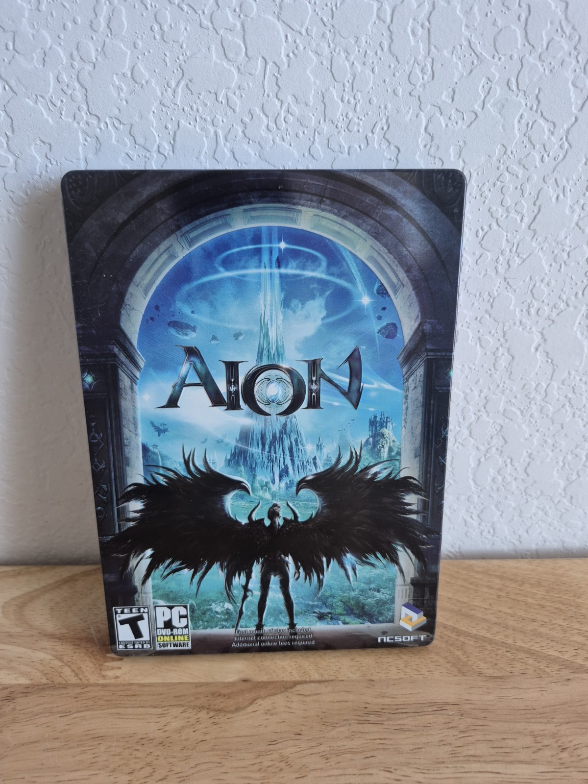 Aion (PC 2009 DVD-ROM 2-Disc STEELBOOK) Complete MMORPG Strategy Adventure Game