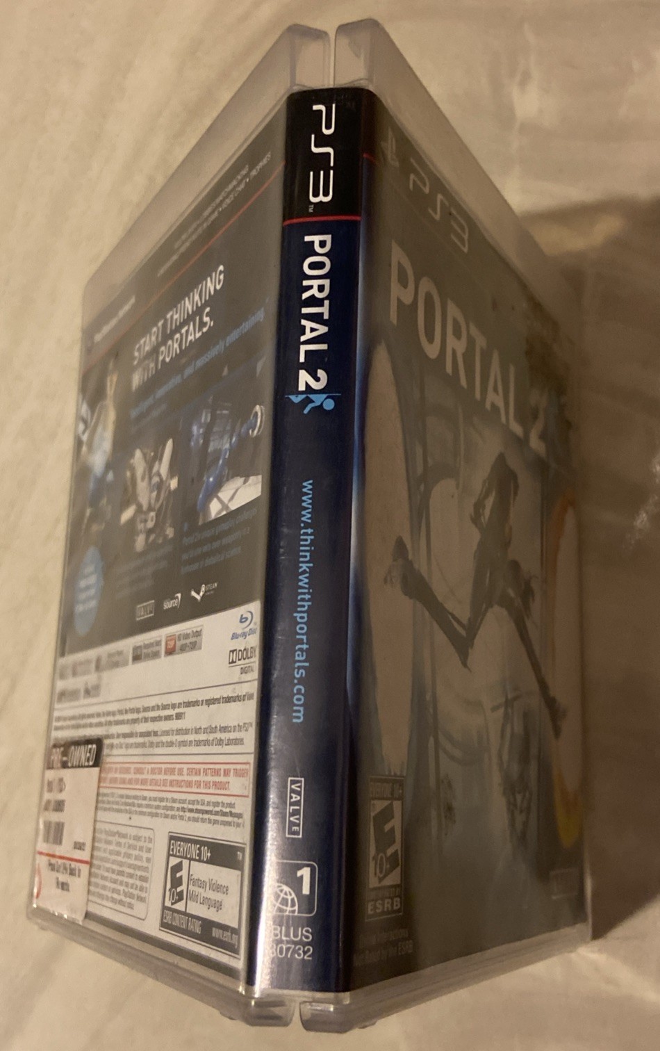 PORTAL 2 (Sony PlayStation 3 PS3, 2011) CIB Complete W/ Manual